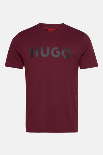 T-shirt à manches courtes - Bordeaux - HUGO
