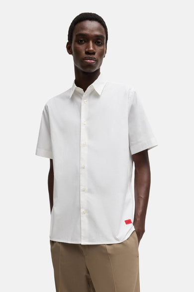 Chemise à manches courtes - blanc