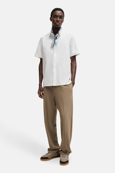 Chemise à manches courtes - blanc