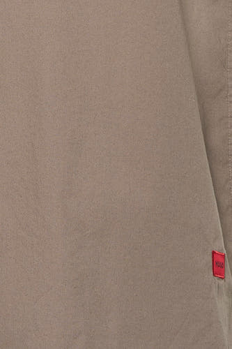 Chemise à manches courtes - brun