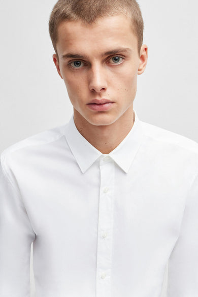 Chemise &agrave; manches longues - blanc