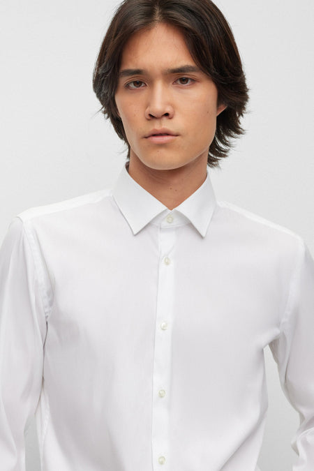 Chemise &agrave; manches longues - blanc