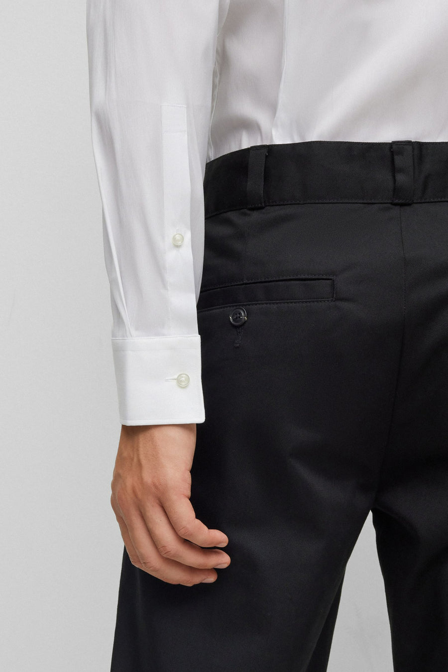 Chemise &agrave; manches longues - blanc - HUGO