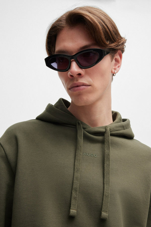Sweat à capuche Vert - HUGO