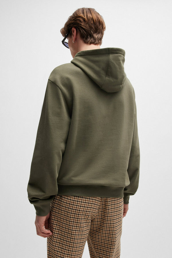 Sweat à capuche Vert - HUGO