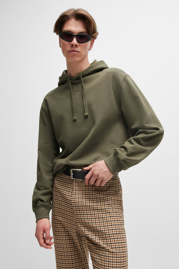 Sweat à capuche Vert - HUGO