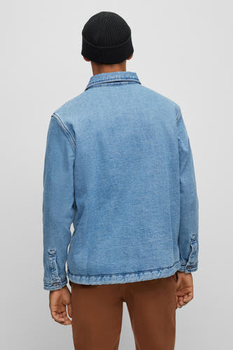 Chemise en jean - bleu