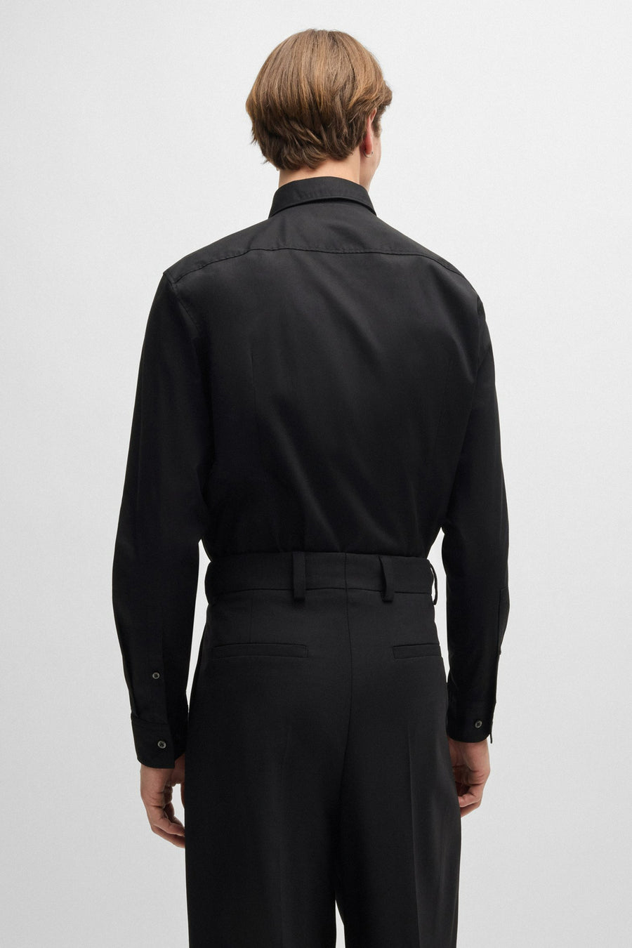 Chemise à manches longues - noir - HUGO