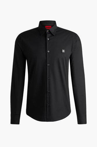 Chemise à manches longues - noir - HUGO