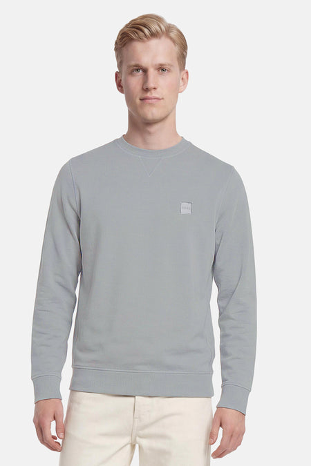 Sweat col O gris - HUGO BOSS ORANGE