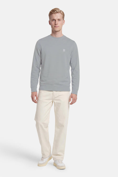 Sweat col O gris - HUGO BOSS ORANGE
