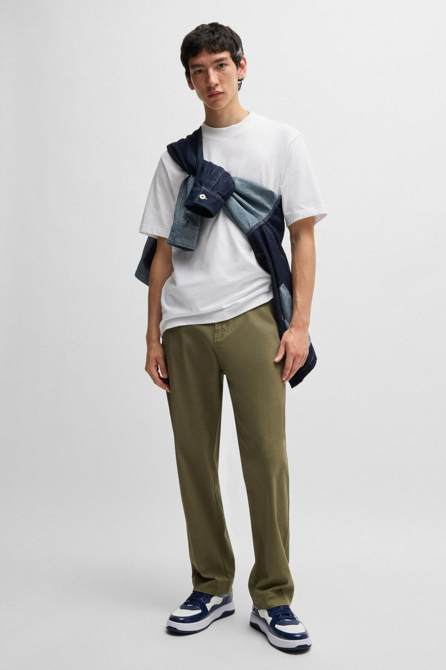 T-shirt à manches courtes - blanc - HUGO BLUE