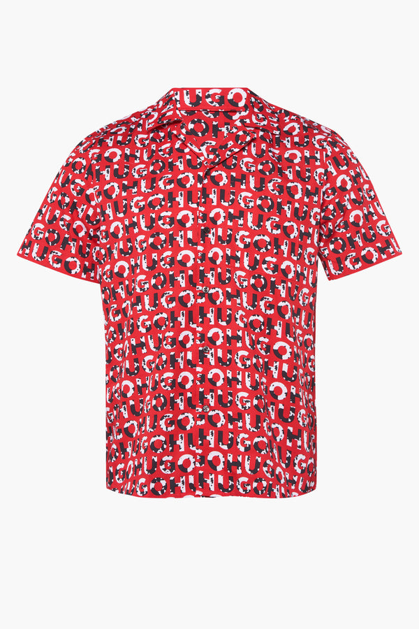 Chemise (manches courtes) Rouge - HUGO