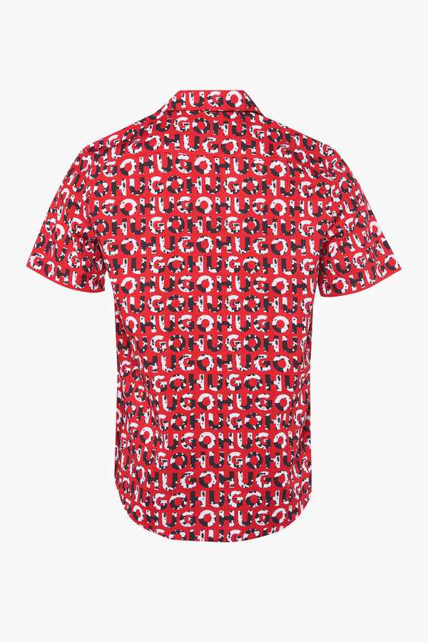 Chemise (manches courtes) Rouge - HUGO