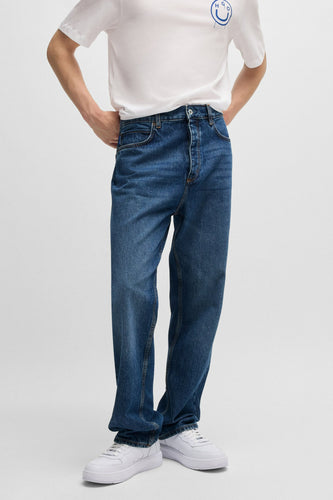 Jeans tapered mid blue denim - HUGO BLUE - HUGO BLUE