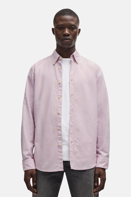 Chemise à manches longues - rose