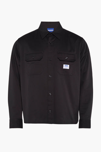Chemise à manches longues - noir - HUGO BLUE