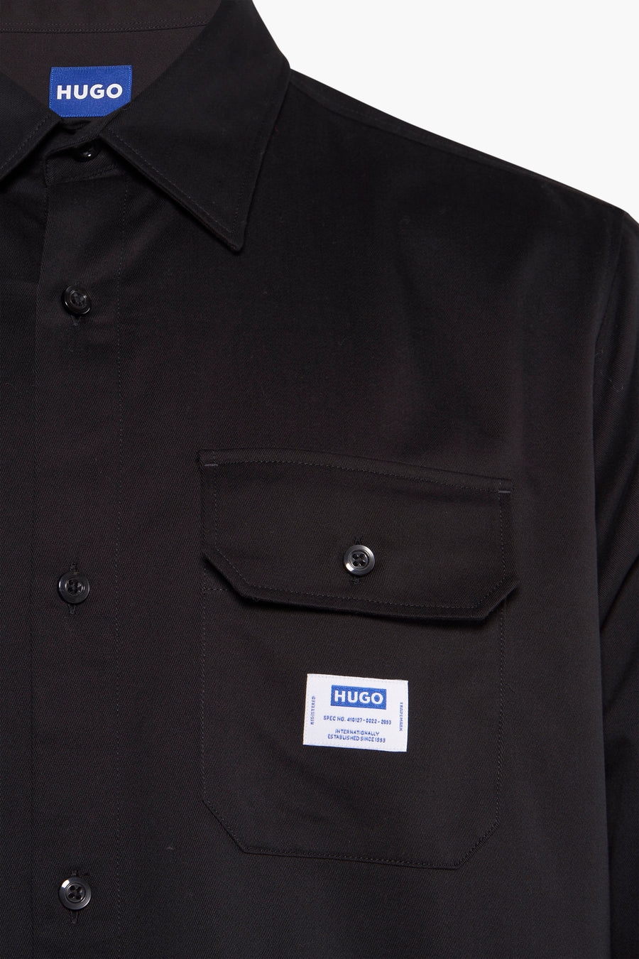 Chemise à manches longues - noir - HUGO BLUE