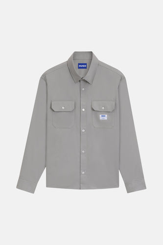 Chemise à manches longues - gris - HUGO BLUE