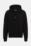 Sweat à capuche Noir - HUGO BLUE
