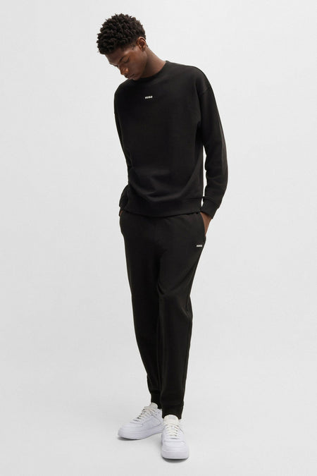 Pull col O Noir - HUGO