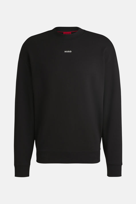 Pull col O Noir - HUGO