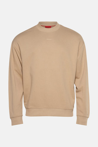 Pull à col rond - beige