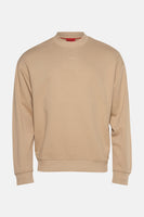 Pull à col rond - beige