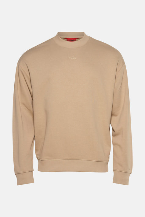 Pull à col rond - beige