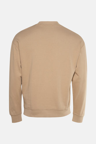Pull à col rond - beige