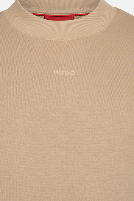 Pull col O Beige - HUGO