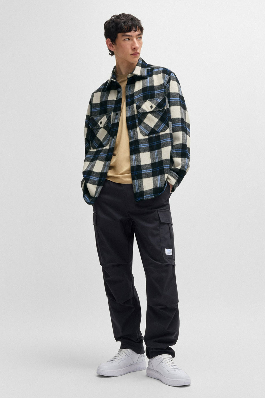 Chemise à manches longues - noir - HUGO BLUE