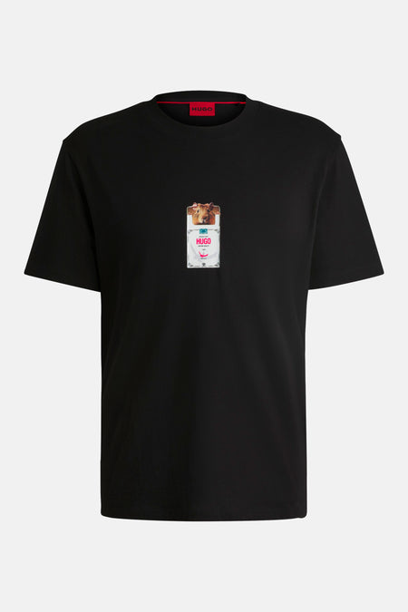T-shirt (manches courtes) Noir - HUGO