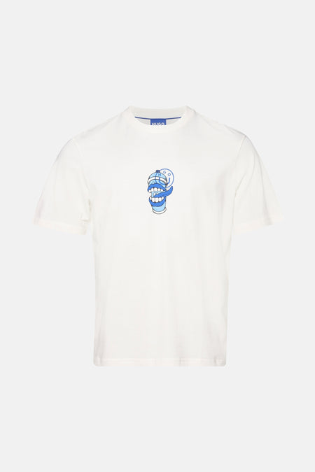 T-shirt (manches courtes) Écru - HUGO BLUE