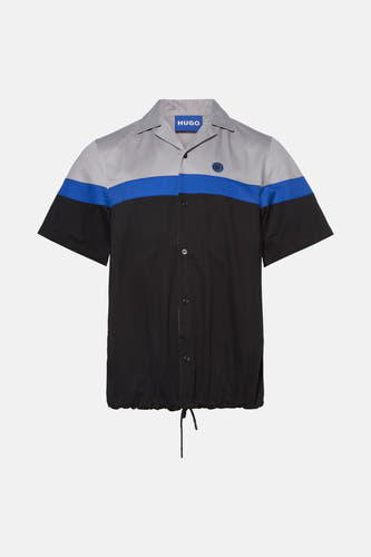 Chemise à manches courtes - noir