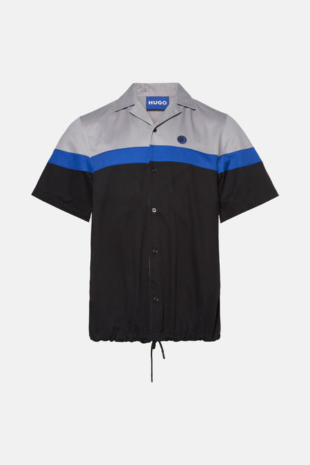 Chemise à manches courtes - noir