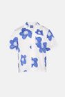 Chemise à manches courtes - bleu