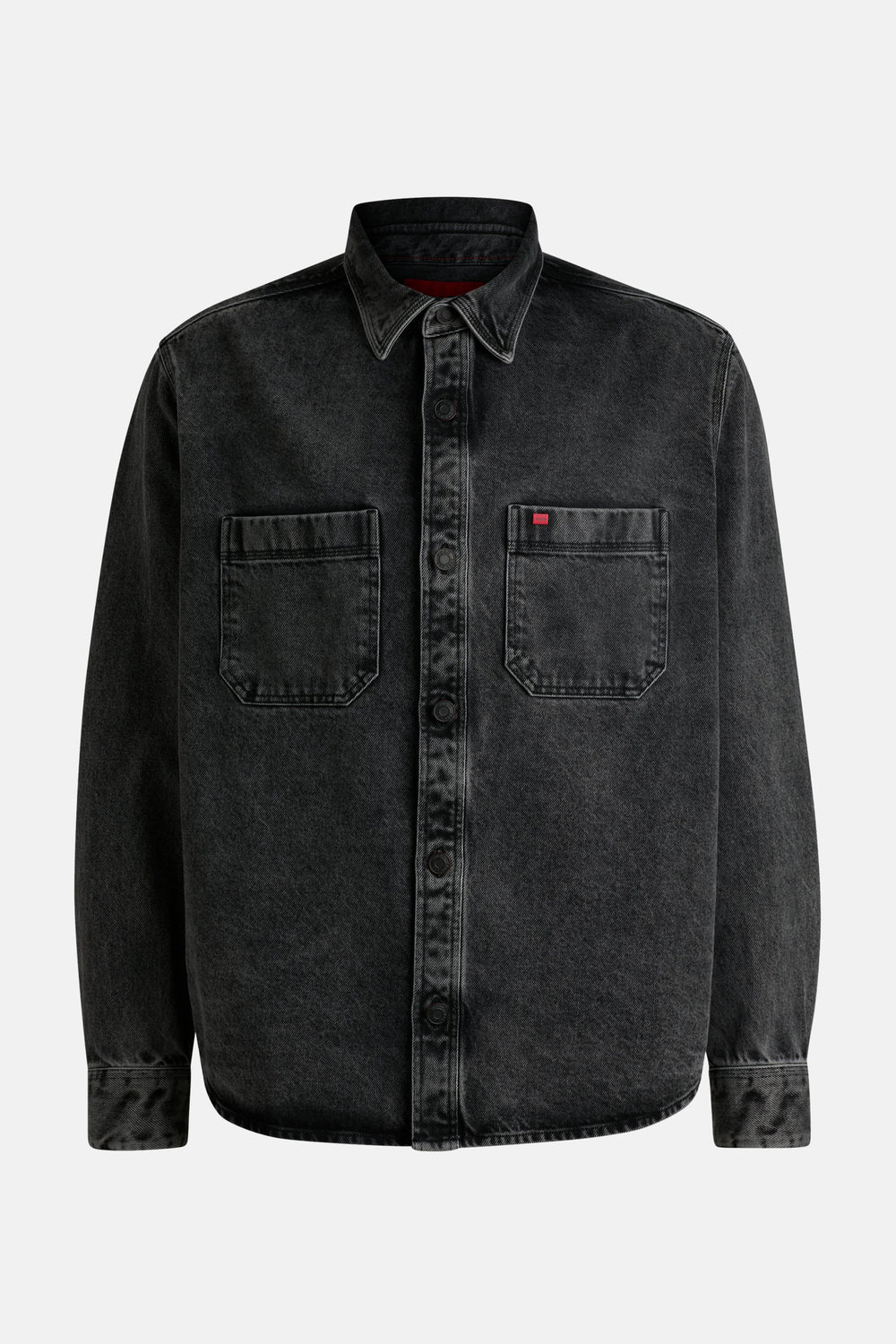 Chemise en jean Dark grey denim - HUGO