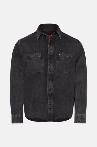 Chemise en jean - dark grey denim