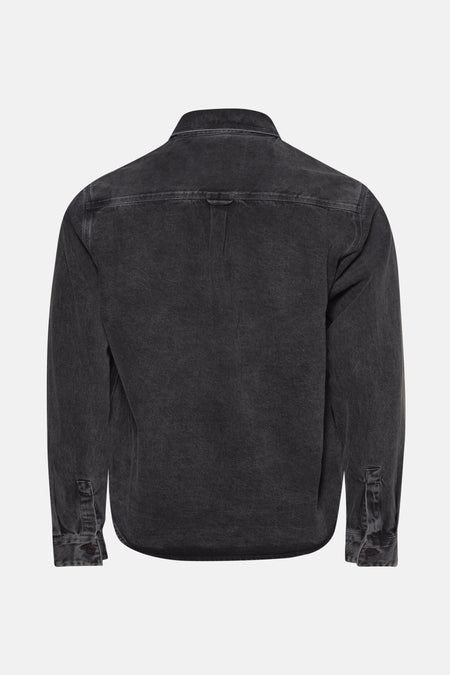 Chemise en jean - dark grey denim