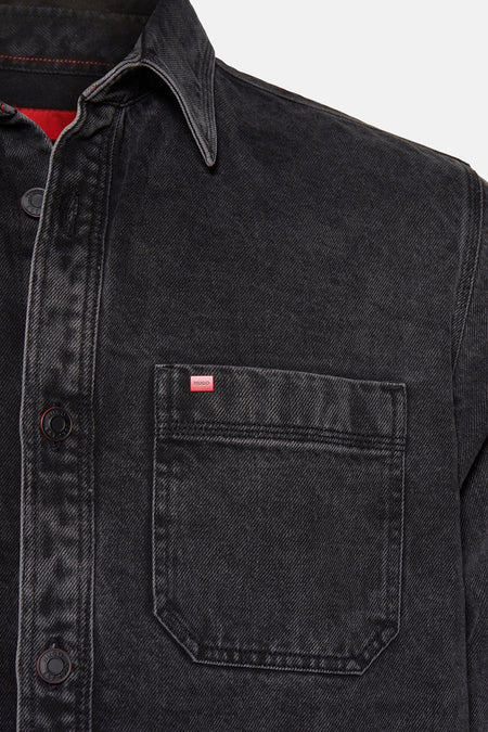 Chemise en jean - dark grey denim
