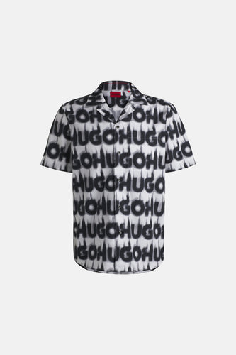 Chemise à manches courtes - noir