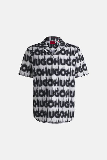 Chemise (manches courtes) Noir - HUGO