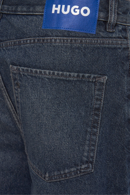 short en jean Dark blue denim - HUGO BLUE