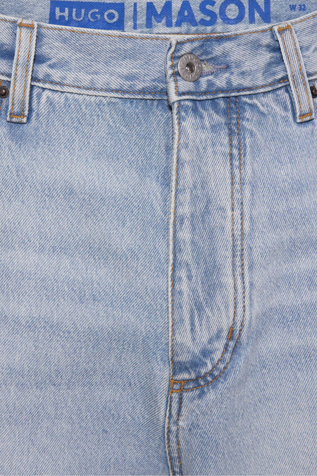 short en jean Light blue denim - HUGO BLUE