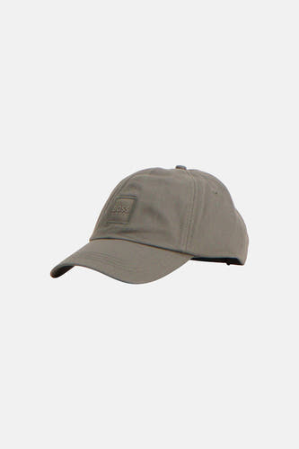 Casquette BOSS ORANGE de HUGO BOSS, de couleur unie avec un logo carré sur le devant.