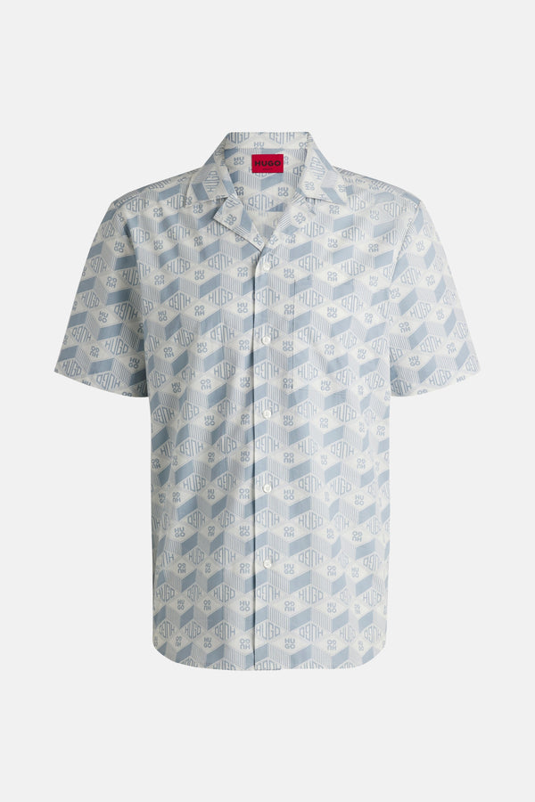 Chemise (manches courtes) Bleu - HUGO