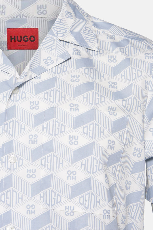 Chemise (manches courtes) Bleu - HUGO