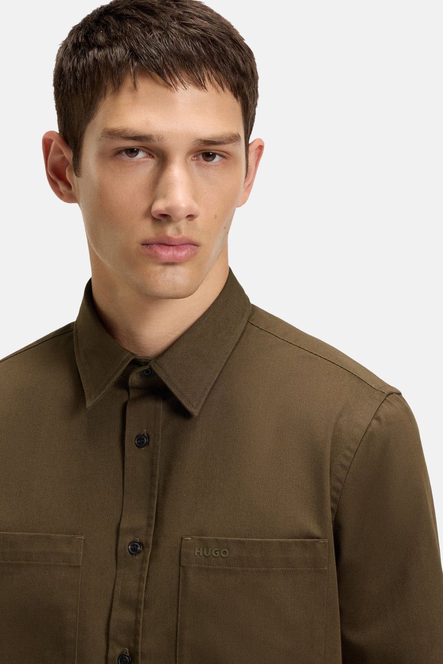 Chemise à manches longues - vert - HUGO