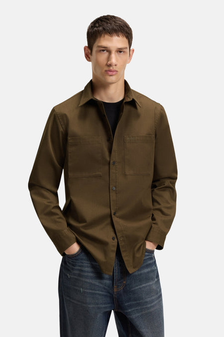 Chemise à manches longues - vert